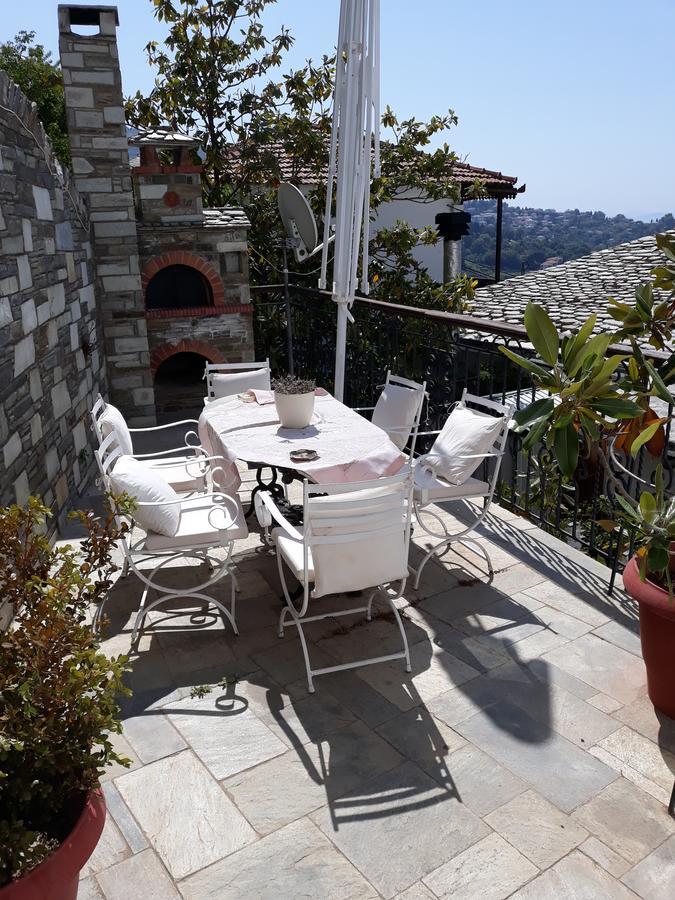 Mansion Theodora Hotel Makrinítsa Exterior foto